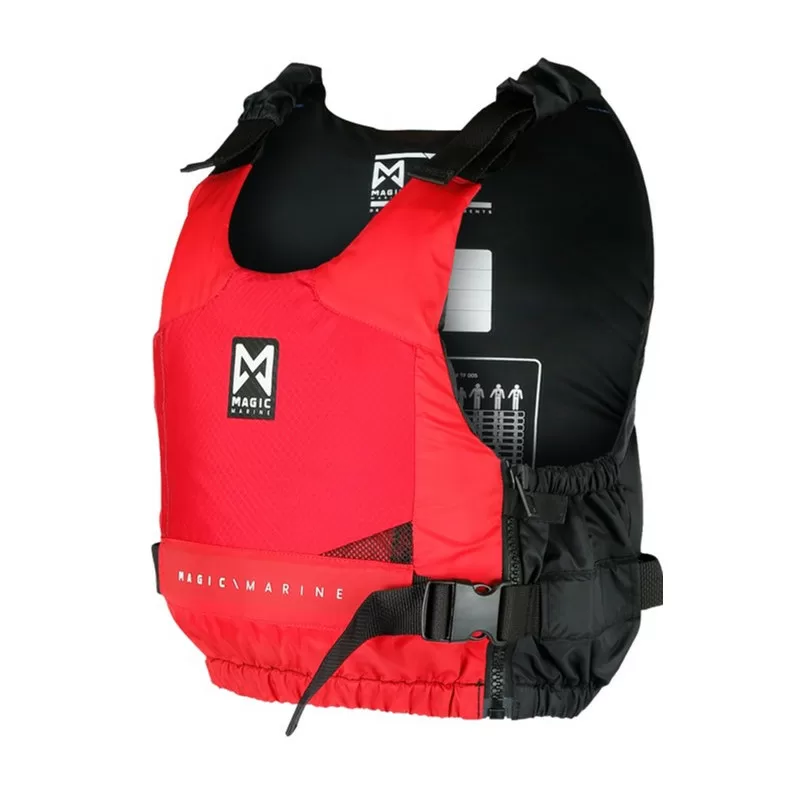 Gilet d'aide à la flottabilité Ultimate Zip latéral  Rouge