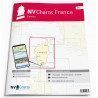 NV-CHARTS FR11 - 42 nautical charts of Corsica + 3 regulatory adhesive sheets