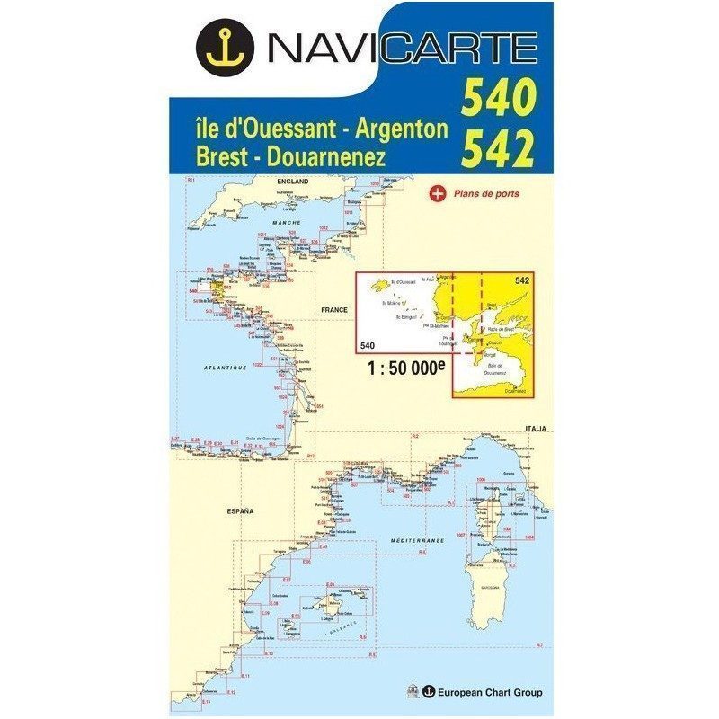 Cartes Marines Navicarte Bretagne Sud NAVICARTE Sur Picksea.com