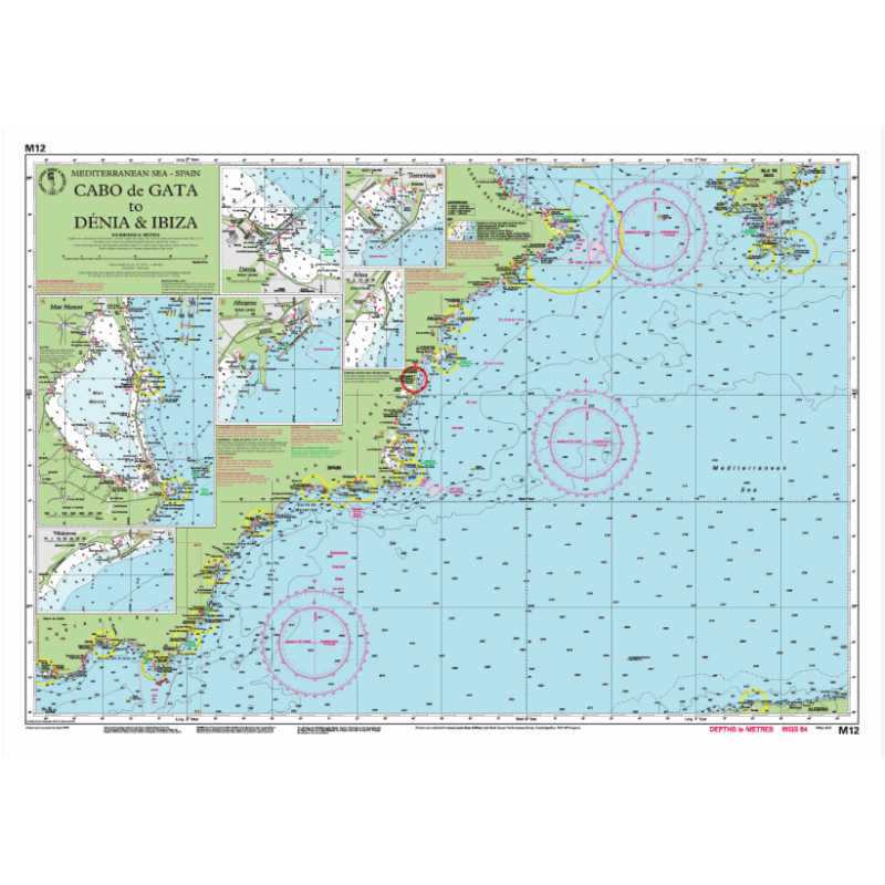 Imray C41 marine chart Sables d'Olonne to Gironde | Picksea IMRAY sur ...