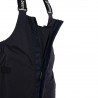 VENTURI black overalls by Bermudes